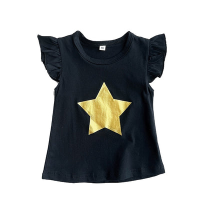 Kids Boys/Girls Cartoon Printed Summer Tees/Tops childrensterritory
