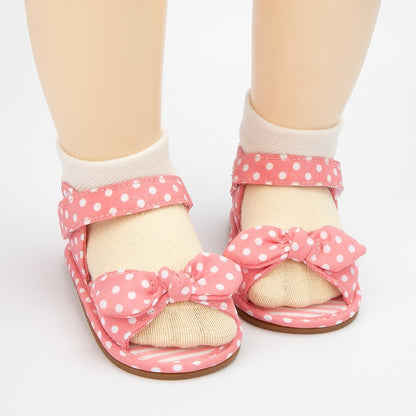 Newborn Girls Polka Dots Anti-slip First Walkers childrensterritory