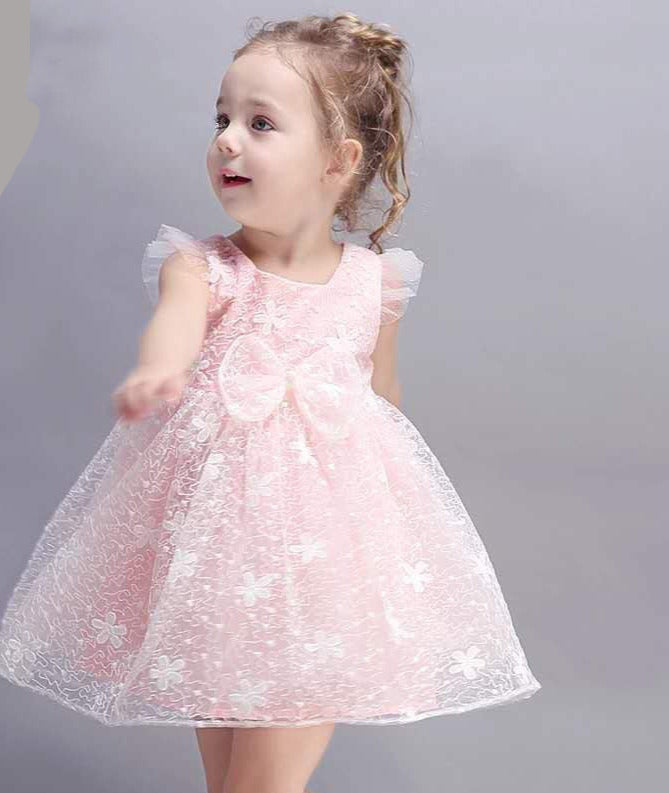 Baby Girl Sleeveless Princess Evening Party Dress childrensterritory