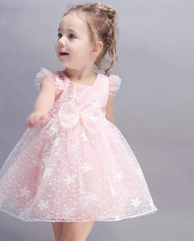 Bow Sleeveless Princess Evening Dress for Baby&