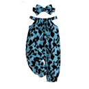 Infant/Baby Leopard Print Summer Bodysuit with Hair Band childrensterritory