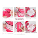 Girls Hair Braiding with Diamond Ornament Machine childrensterritory