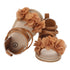 Baby Girls Flower Patchwork Soft Sole Shoes childrensterritory