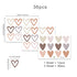 Heart Shape Bohemian Wall Decals for Kids Room Decor childrensterritory