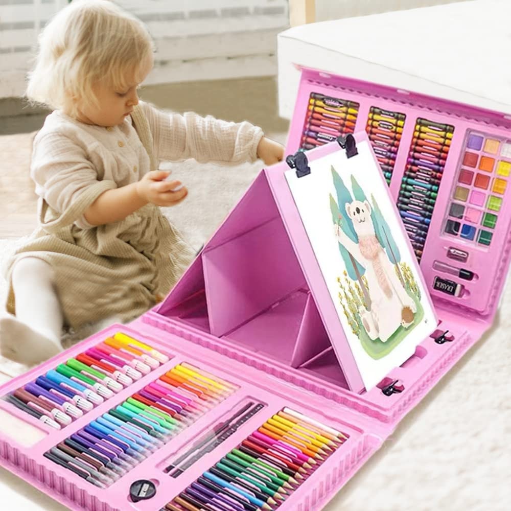 Kids Watercolor Pencil Crayon Drawing Tools Set childrensterritory