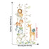Cartoon Animals & Height Chart Wall Stickers childrensterritory