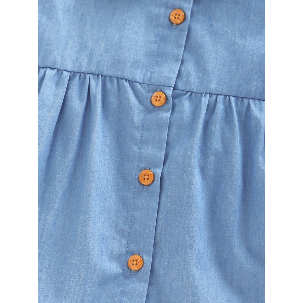 Ruffle Doll Collar Casual Baby Girls&