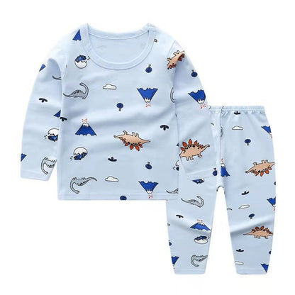 Baby/Kids Boys And Girls Long-Sleeve Sleepwear Set childrensterritory