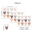 Heart Shape Bohemian Wall Decals for Kids Room Decor childrensterritory