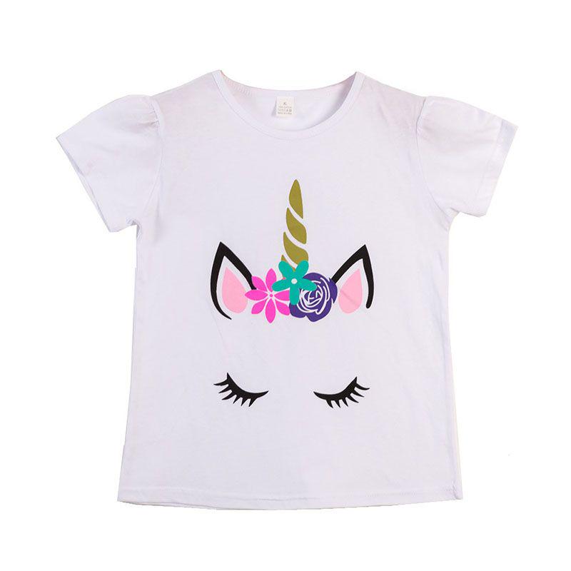 Kids Boys/Girls Cartoon Printed Summer Tees/Tops childrensterritory