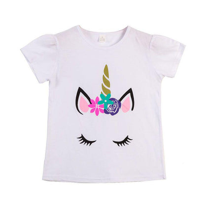 Kids Boys/Girls Cartoon Printed Summer Tees/Tops childrensterritory