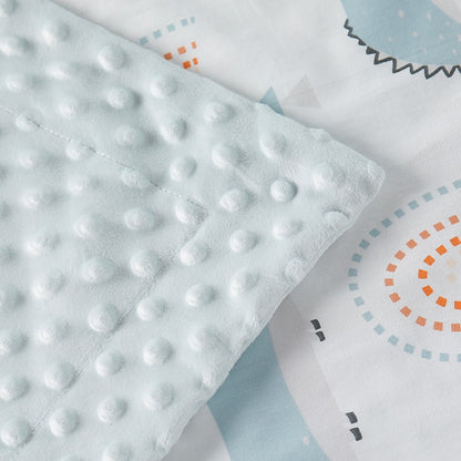 Cute Print Plush Dot Baby Swaddle/Blanket 100x80cm childrensterritory