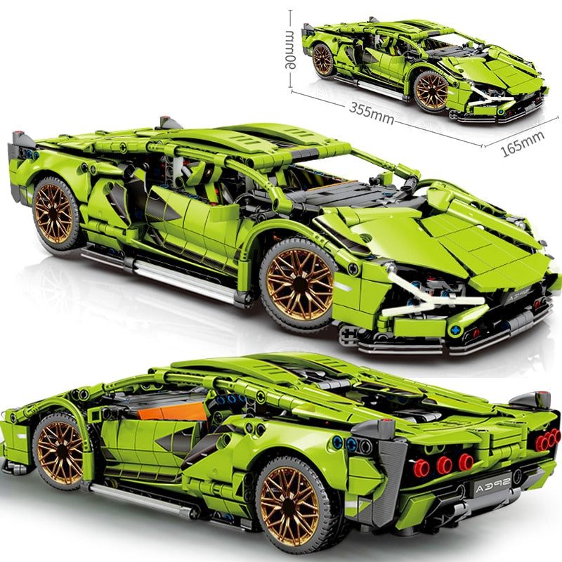 Technical Building Blocks of Racing Car Toys For Boys childrensterritory