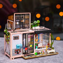 Kids DIY Miniature Dollhouse Wooden Kits Toys childrensterritory