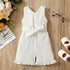 Toddler Girl Sleeveless Summer Jumpsuit childrensterritory