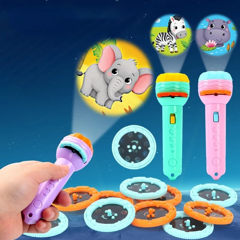 Story Projector Flashlight Torch Kids Gift Toys childrensterritory