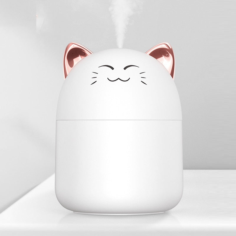 250ml Capacity Cartoon Air Purifier with Colorful Light childrensterritory