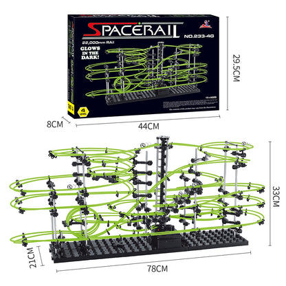 Creative Roller Coaster Model Set for Adults 488pcs childrensterritory