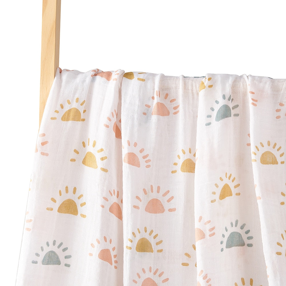 Printed Muslin Swaddle/Blanket for Baby childrensterritory