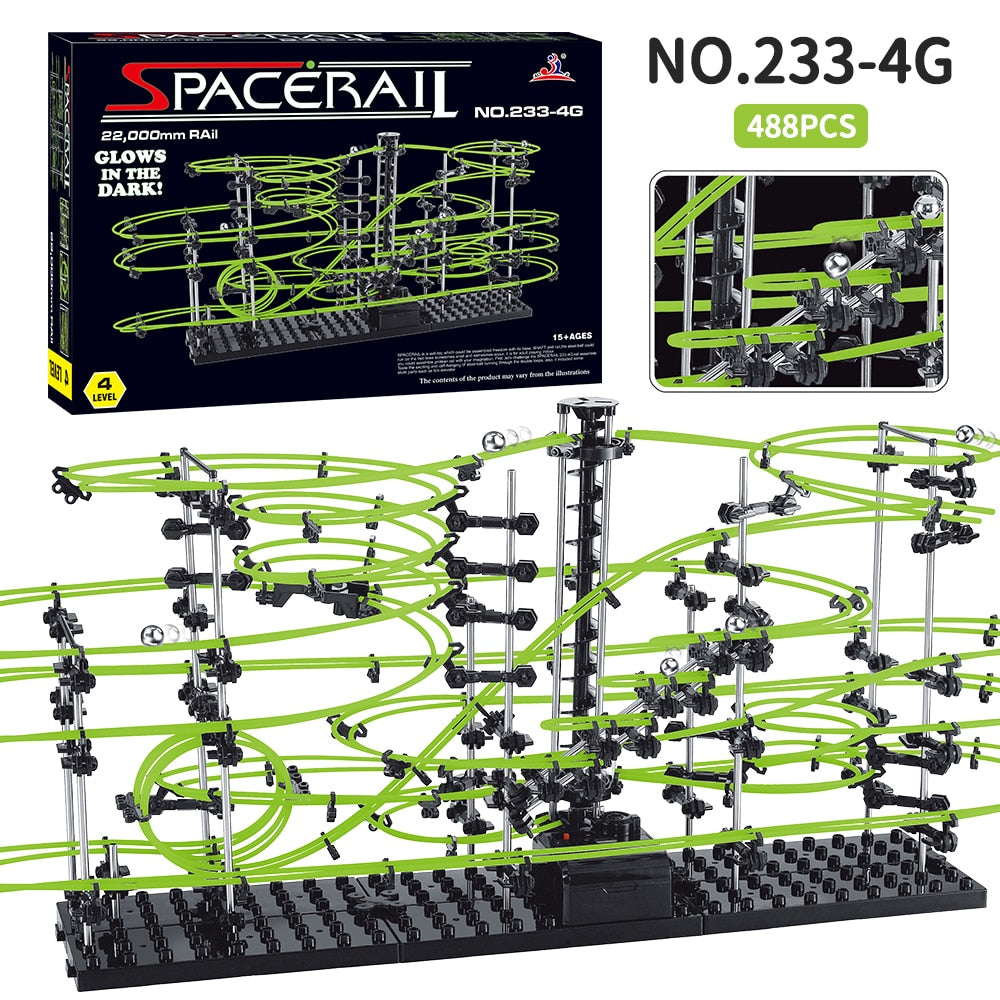 Creative Roller Coaster Model Set for Adults 488pcs childrensterritory