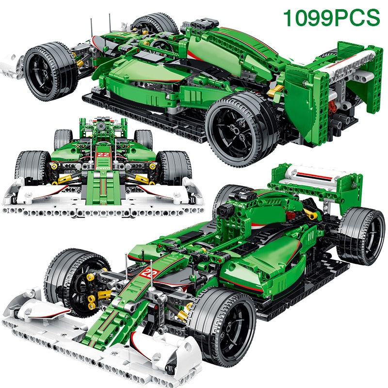 F1 Racing Car Model Building Bricks Toys for Kids childrensterritory