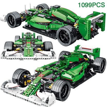 F1 Racing Car Model Building Bricks Toys for Kids childrensterritory