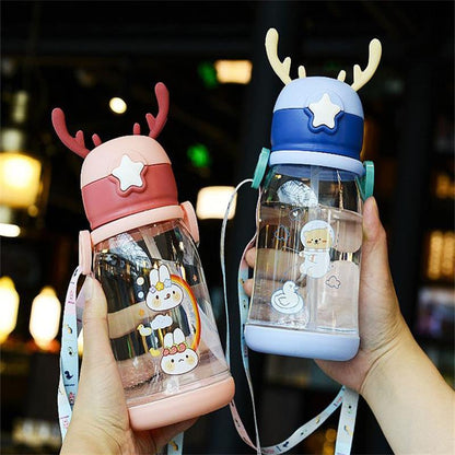 Baby/Kid Leak Proof Cartoon Sipper with Straw childrensterritory