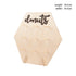 Wooden Donut Wall/Stand for Party Decoration childrensterritory