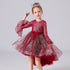 Kids Girls Elegant Stars Sequin Trailing Party Dresses childrensterritory