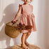 Kid Girl Solid Ruffles Sleeveless Sundress | Cotton Dress childrensterritory