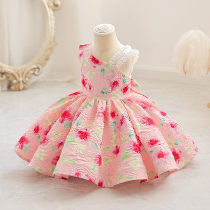 Baby/Kids Girls Floral Tutu Gowns for Birthday/Wedding childrensterritory