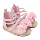 Baby Girls Flower Patchwork Soft Sole Shoes childrensterritory