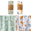2 Pieces Pack Muslin Cotton Baby Swaddles/Blankets childrensterritory