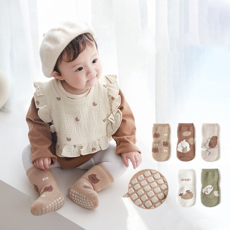 Anti-slip Winter Baby/Kids Cartoon Socks childrensterritory