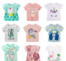 Kids Boys/Girls Cartoon Printed Summer Tees/Tops childrensterritory