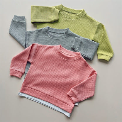 Toddler Girls 2Pcs Round Neck Casual Sportswear childrensterritory