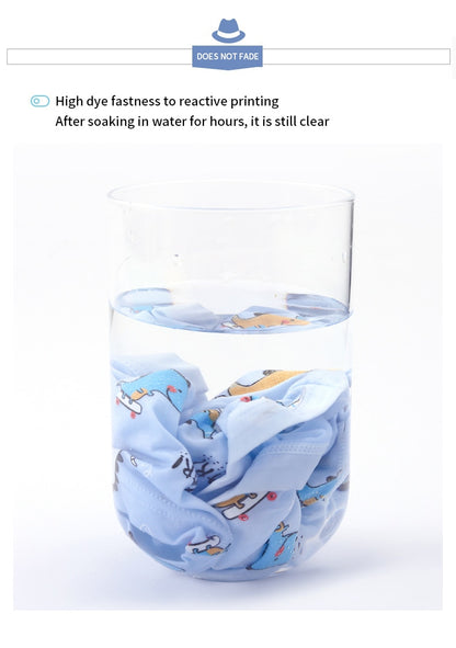 Kids Boys Cartoon Print Cotton Briefs/Panties childrensterritory
