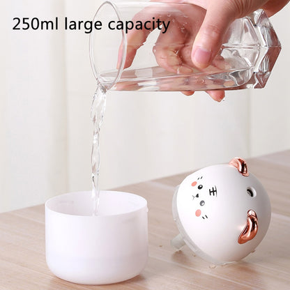250ml Capacity Cartoon Air Purifier with Colorful Light childrensterritory