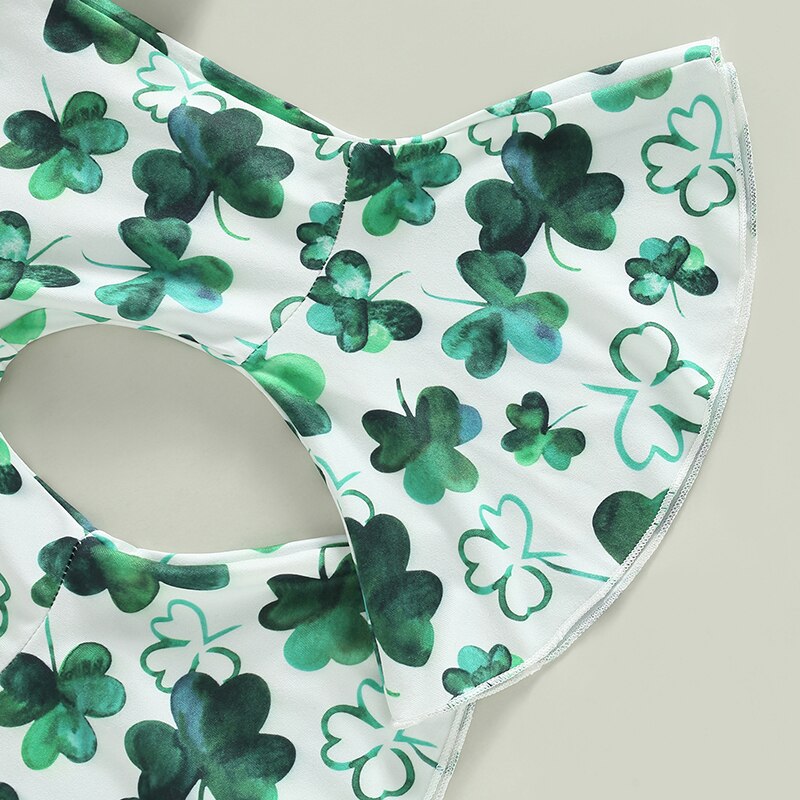 Baby Girl St. Patrick's Day 2Pcs Spring Outfit Set