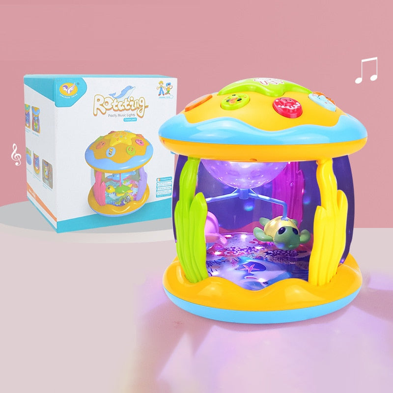 Babies Musical Rotary Projector Montessori Toy childrensterritory