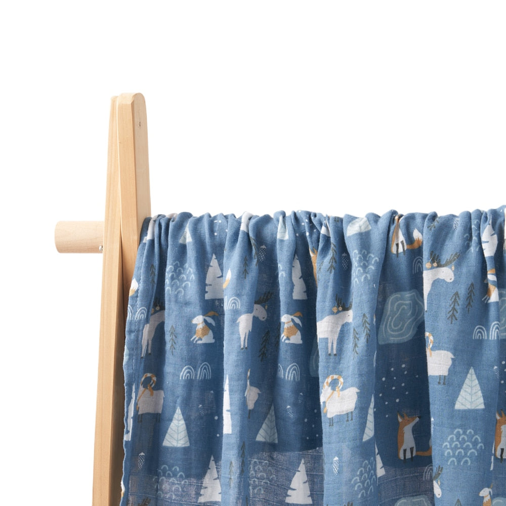Printed Muslin Swaddle/Blanket for Baby childrensterritory