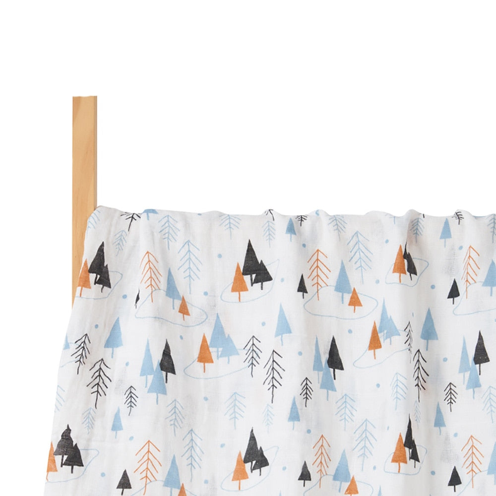 Printed Muslin Swaddle/Blanket for Baby childrensterritory