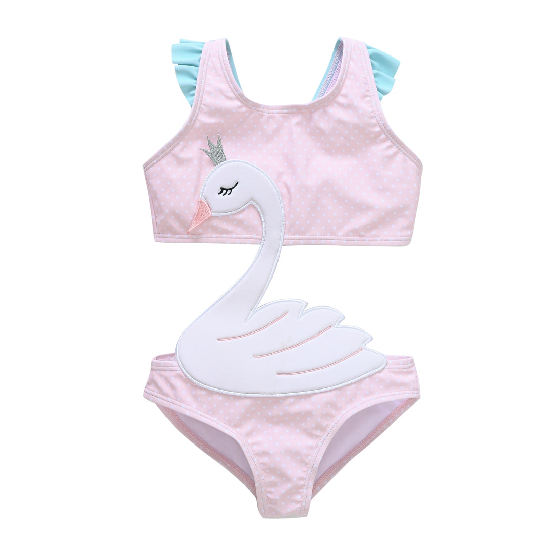 Belly Protection Whole Swimsuit for Baby/Kids Girls childrensterritory