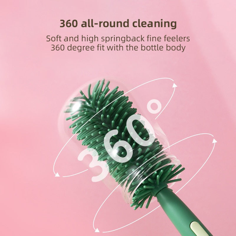 3PCS Baby Cup/Bottle Cleaning Brushes Set childrensterritory