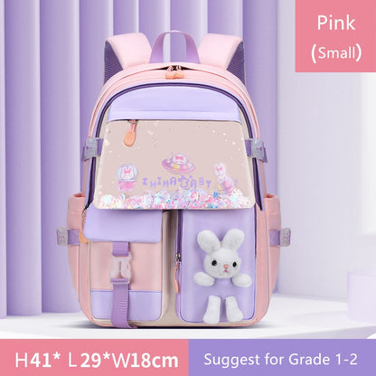 Multi Pocket Cartoon School Backpacks for Kids childrensterritory