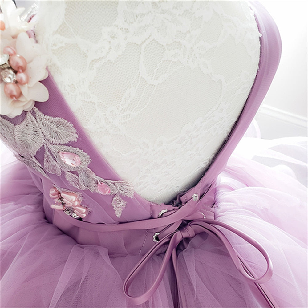 Puffy Flower Girl Dresses for Wedding/Birthday Party childrensterritory
