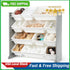 Kids Toy Organizer Wooden and Plastic Rack with 12 Bins childrensterritory