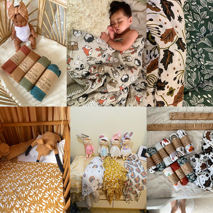 Printed Muslin Swaddle/Blanket for Baby childrensterritory