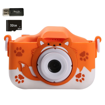 Cartoon Fox Design 40MP HD Camera Toys for Kids childrensterritory