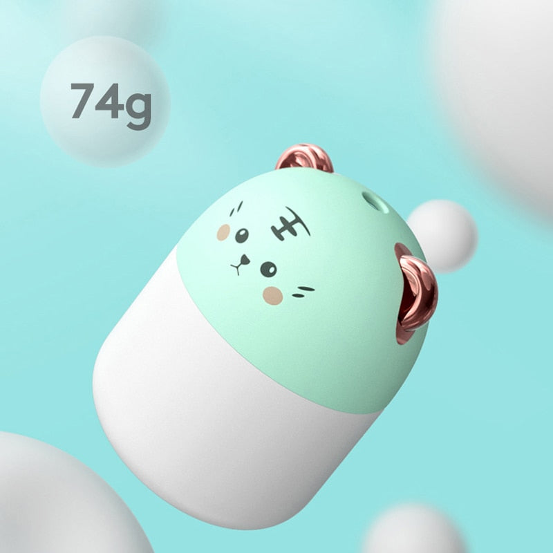 250ml Capacity Cartoon Air Purifier with Colorful Light childrensterritory
